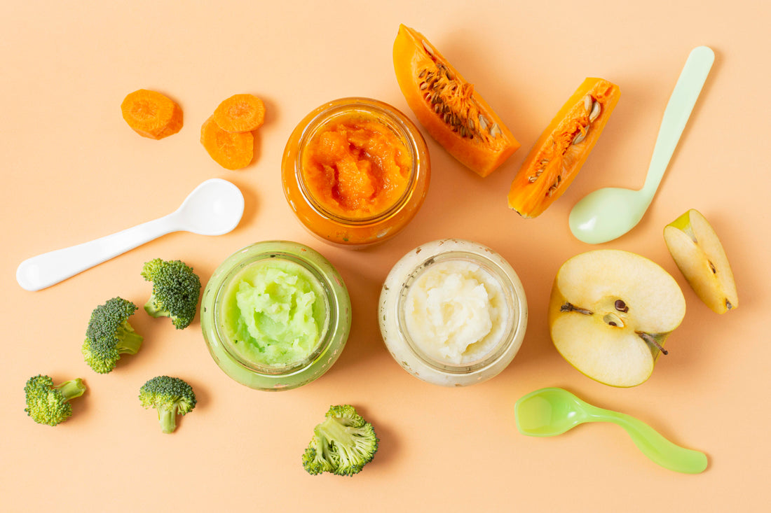 7 Recettes simples et rapides pour les premiers repas de bébé (6–12 mois)