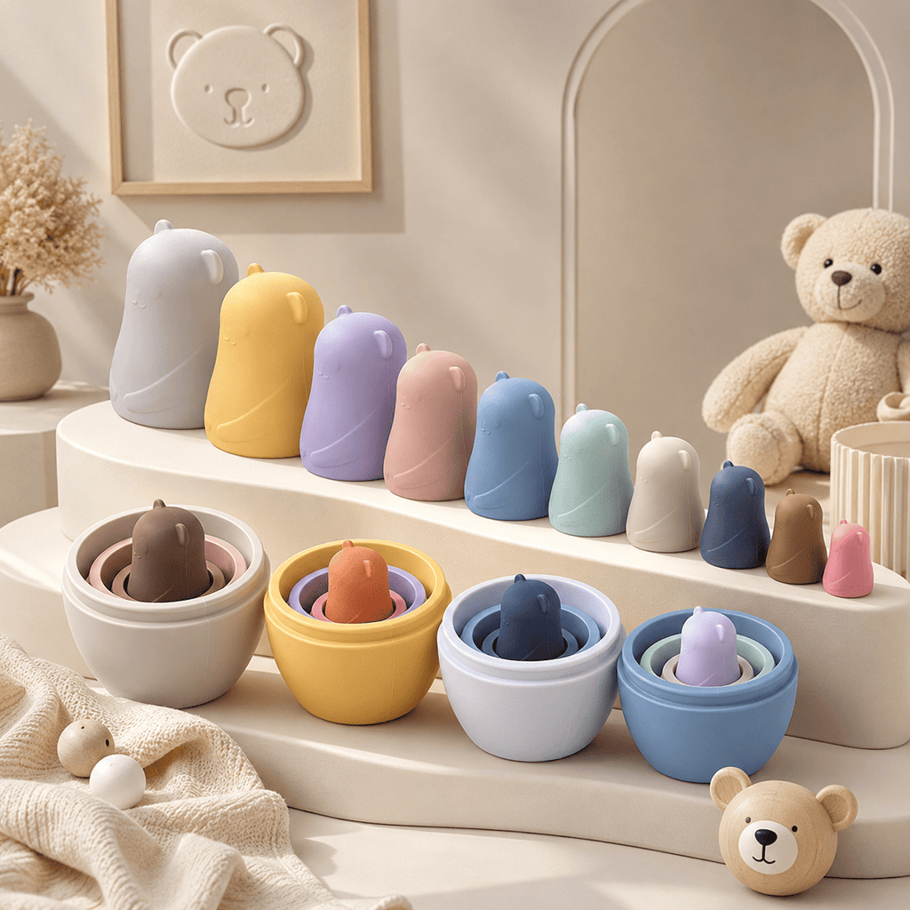 Poupées Gigognes Montessori en Silicone