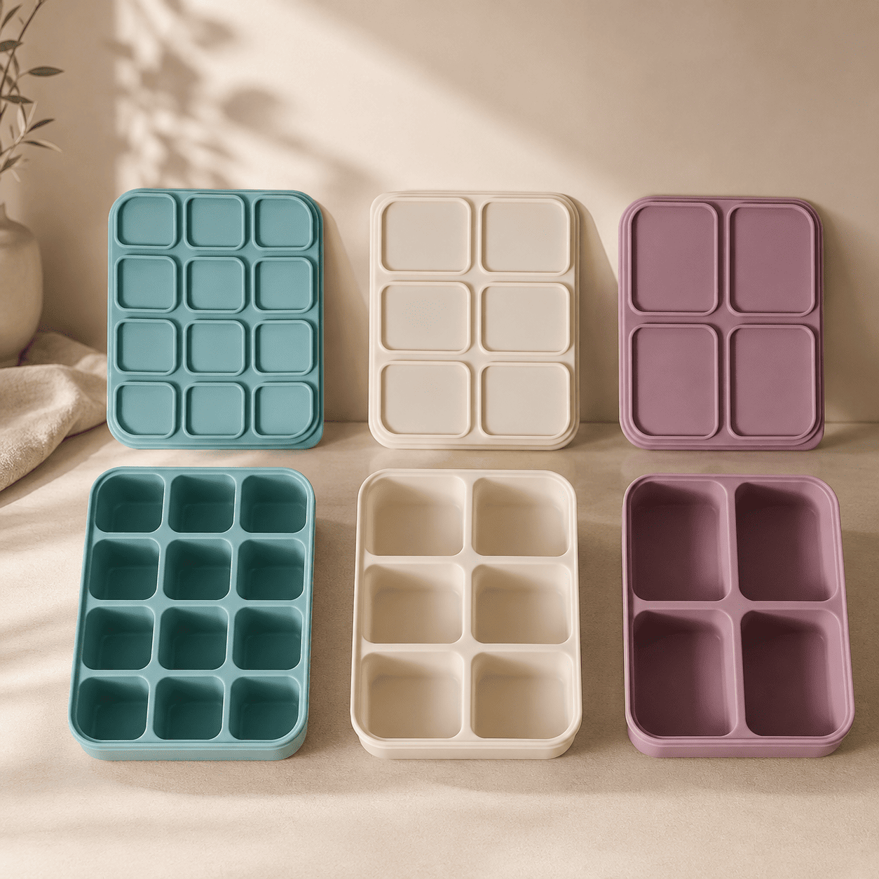 Moule à portions bébé en silicone