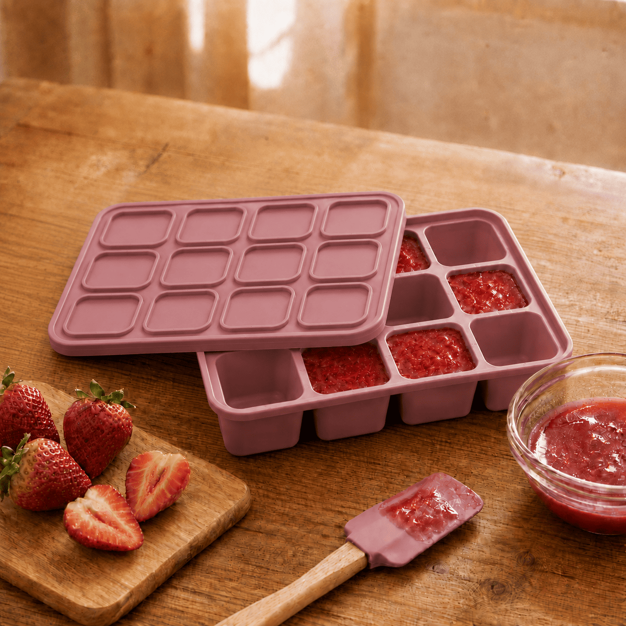 Moule à portions bébé en silicone