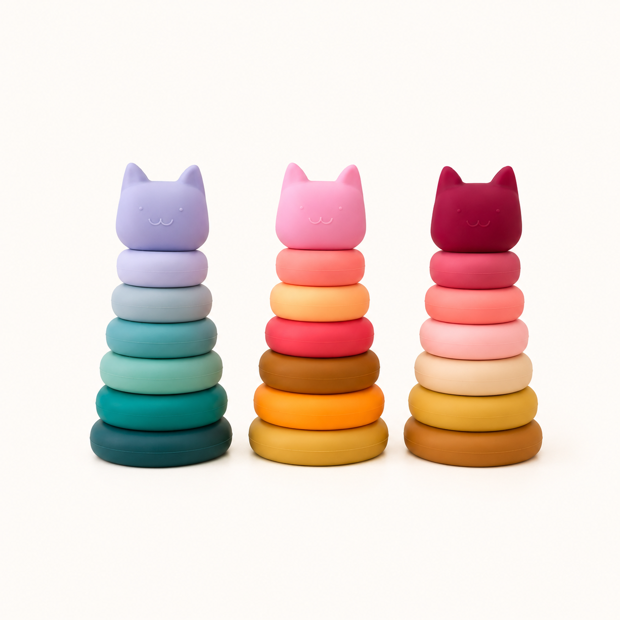 Tour empilable en silicone