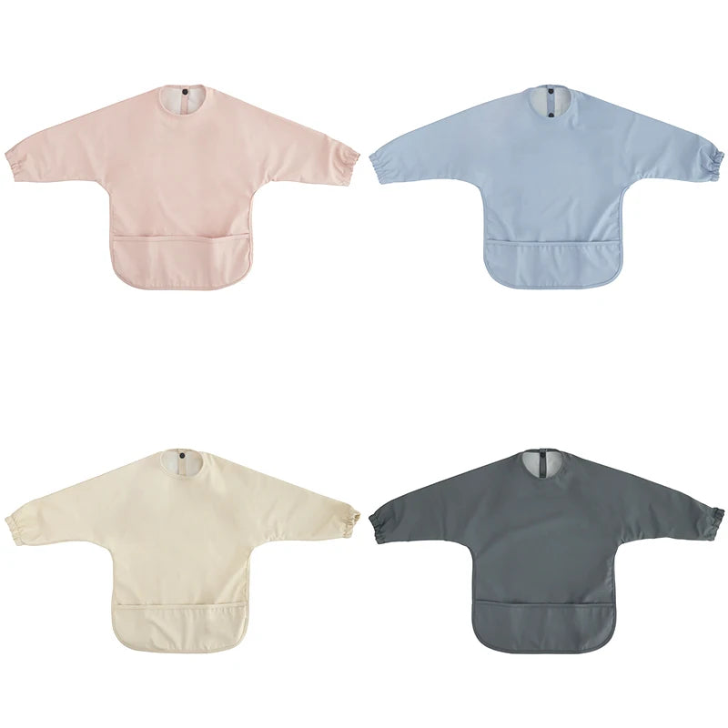 Bavoir Imperméable à Manches Longues