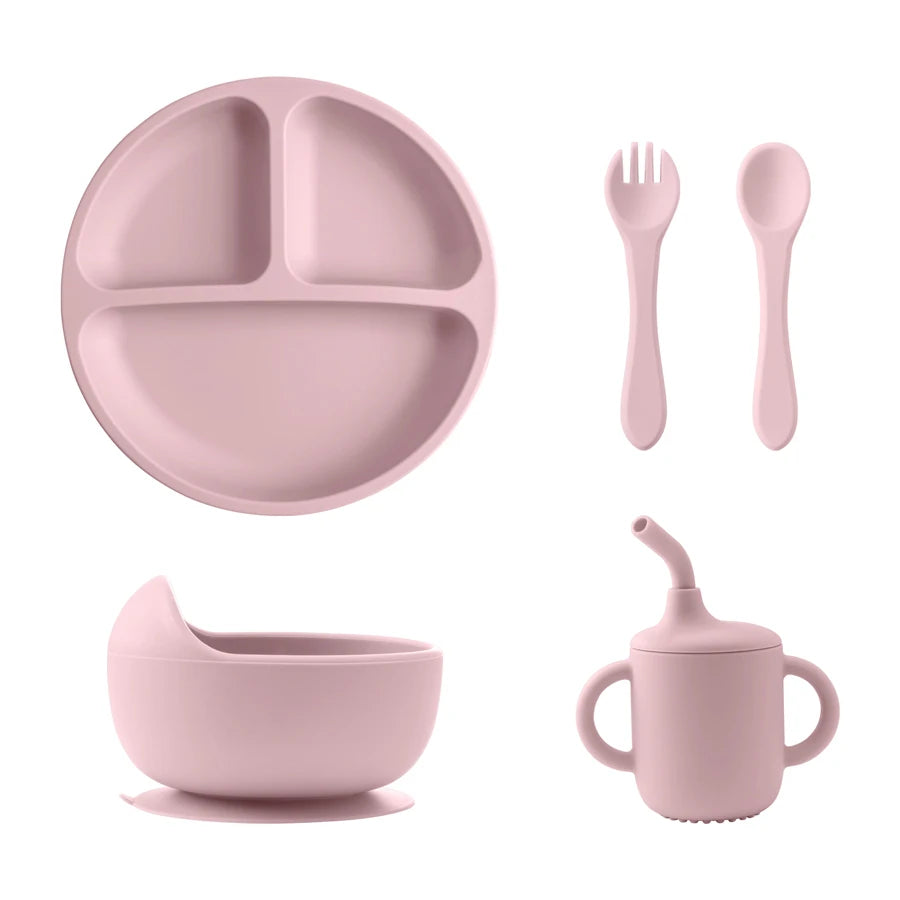 Set des essentiels de repas en silicone