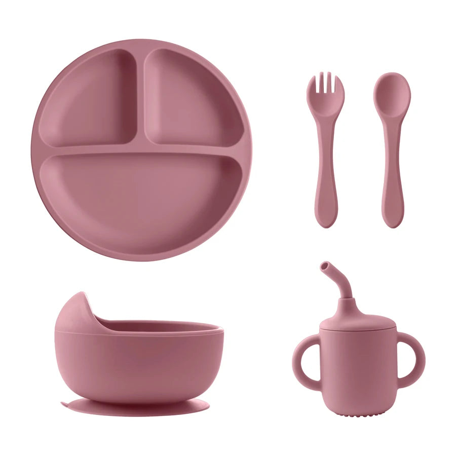 Set des essentiels de repas en silicone