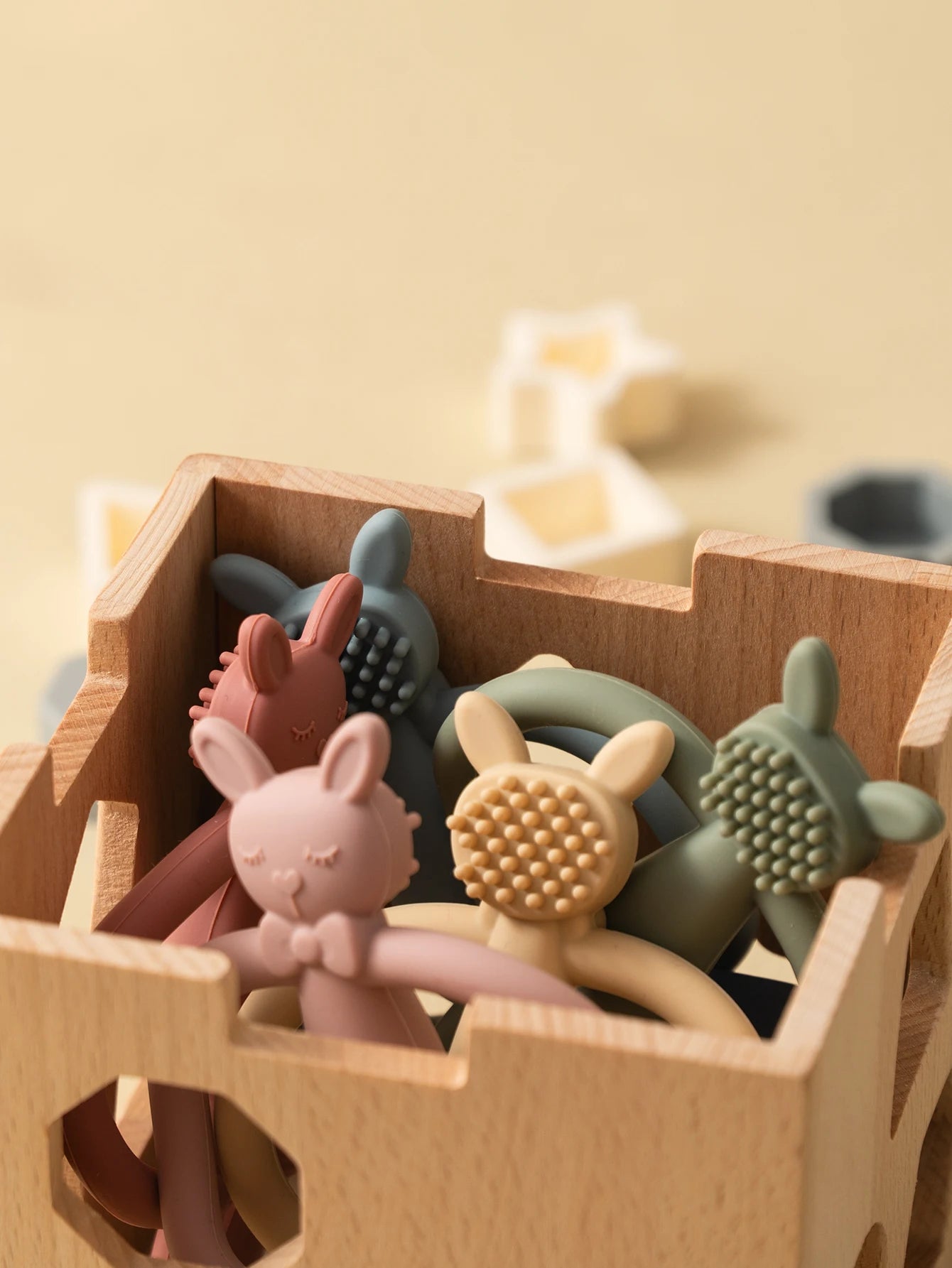 Lapin sensoriel en silicone