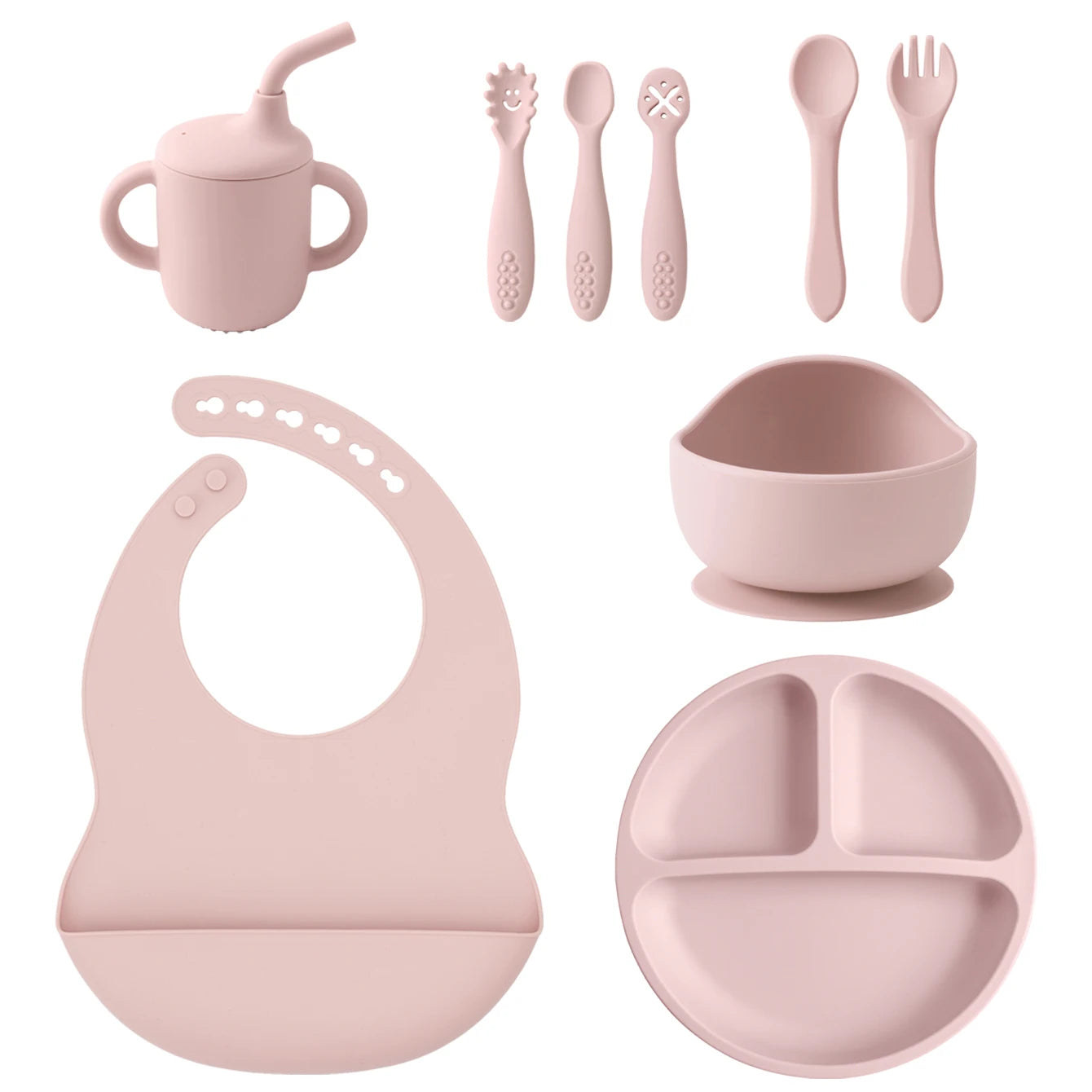 Set complet de repas en silicone
