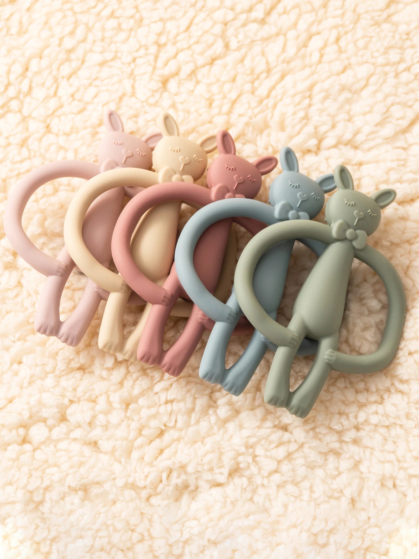 Lapin sensoriel en silicone
